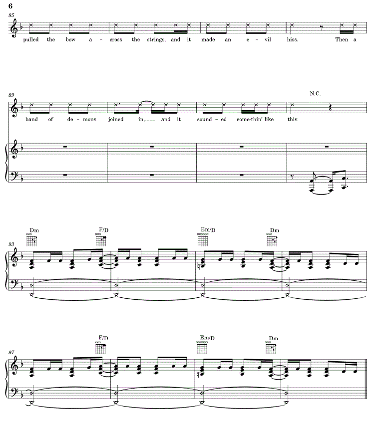 Sheet Music